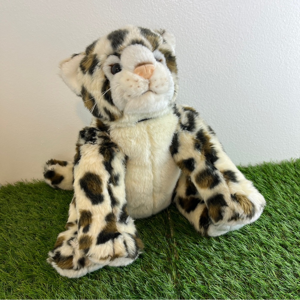 Build-A-Bear WWF Snow Leopard Stuffed Animal Vintage Retired 2005